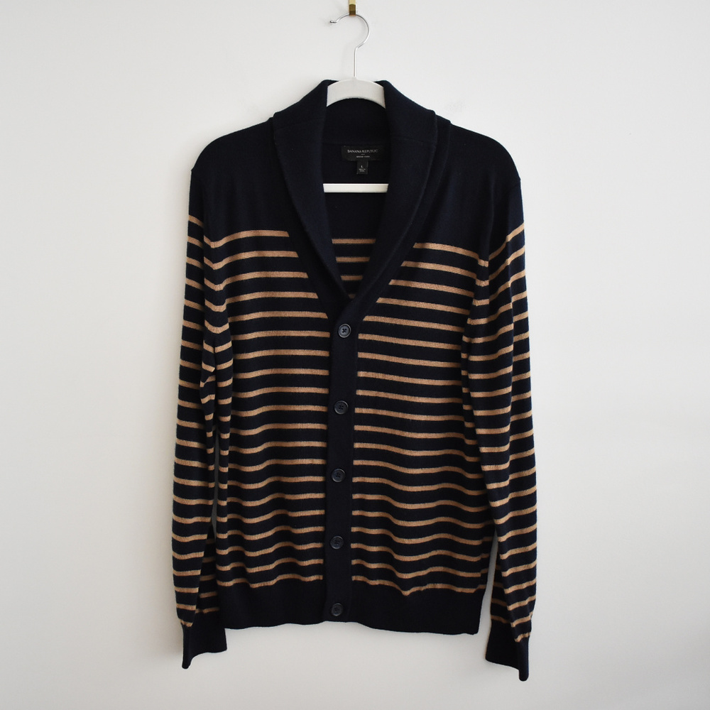 Banana Republic Merino Wool Button Cardigan